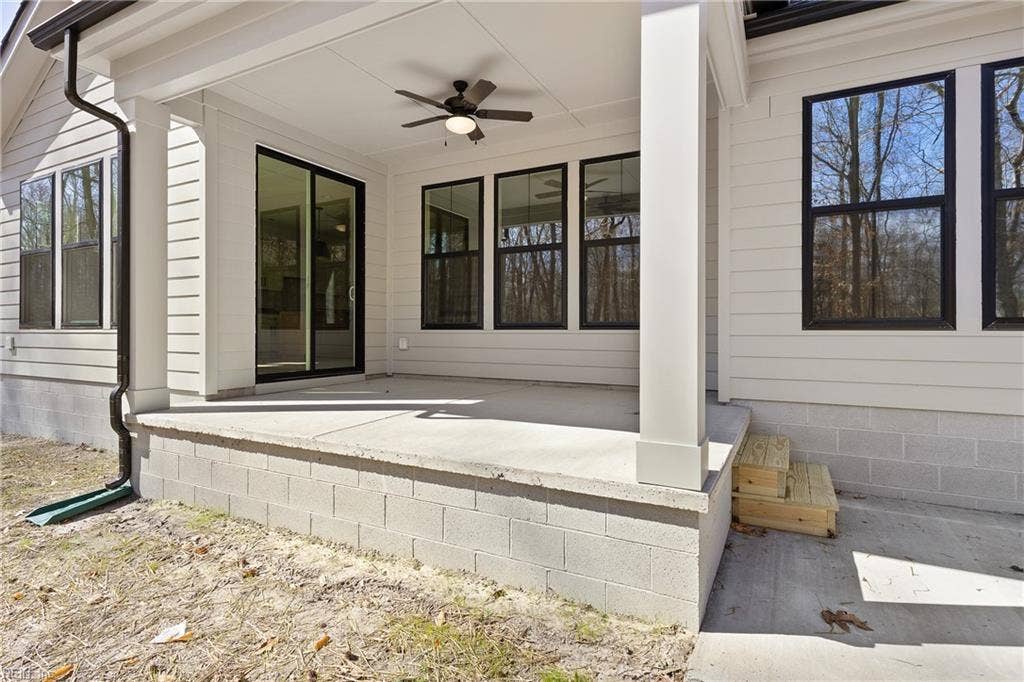 Covered Porch.