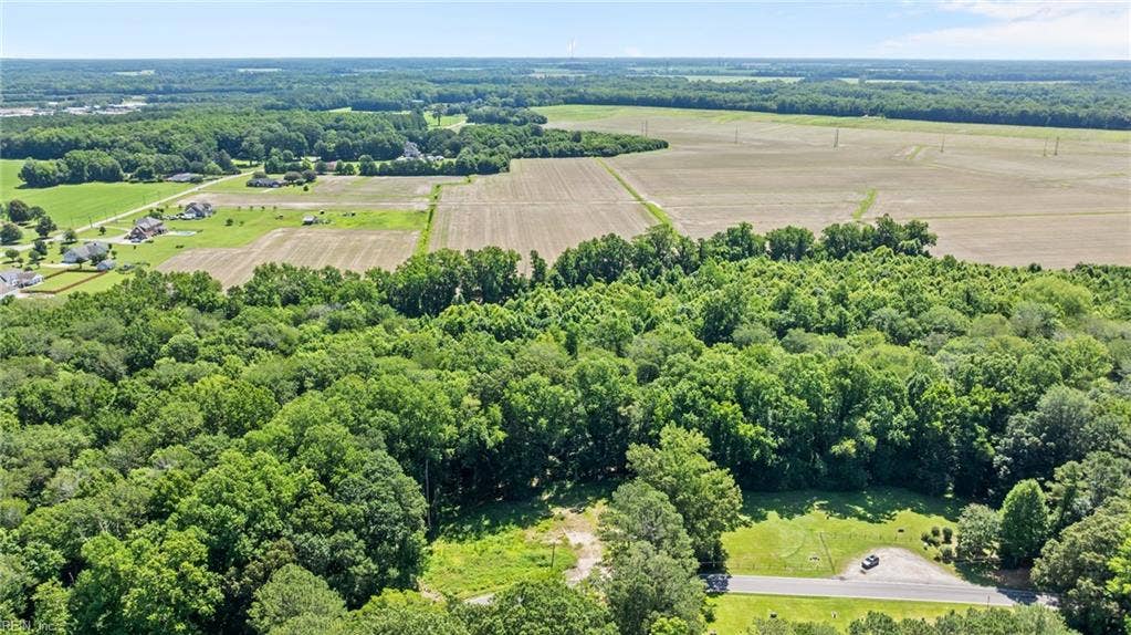 1421 Saint Brides Road West offers 16+ acres in Southern Chesapeake.
