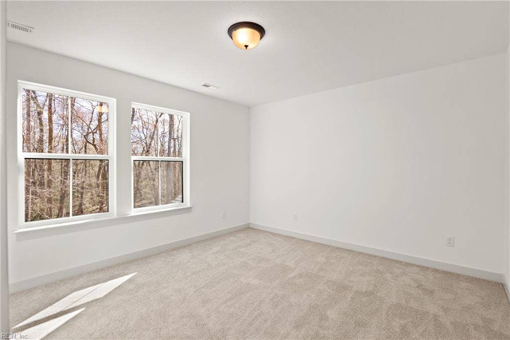 You will find 3 secondary bedrooms, an Office, and a Loft on the 2nd floor.Each secondary bedroom offers carpeting, overhead lighting, and a closet.