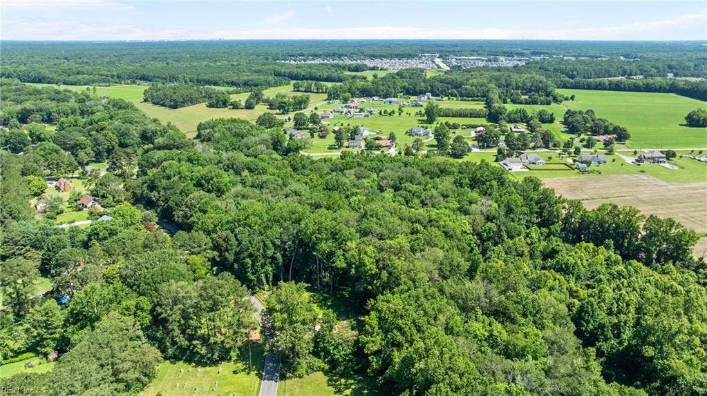 1421 Saint Brides Road West offers 16+ acres in Southern Chesapeake.