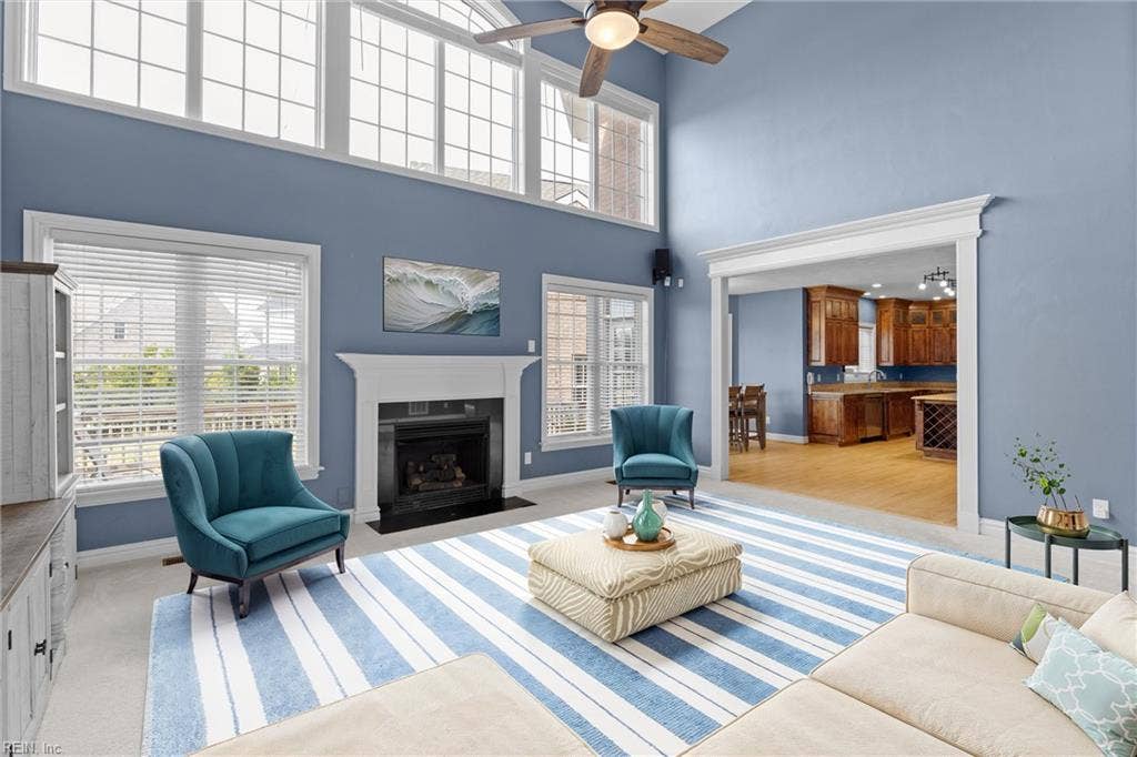 2276 Rio Rancho Drive, Lagamor, Virginia Beach, VA 23456 Staged Great Room