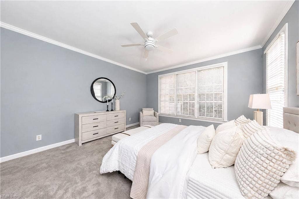 Tranquil Primary Bedroom with Natural Light