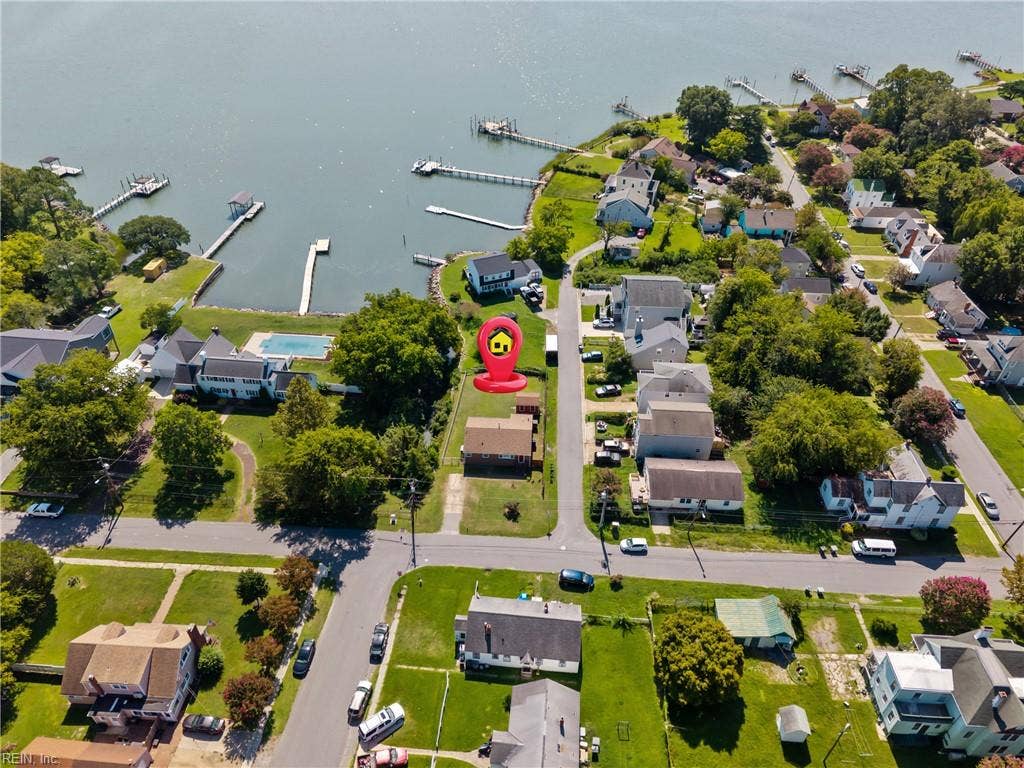 Waterfront with water access
