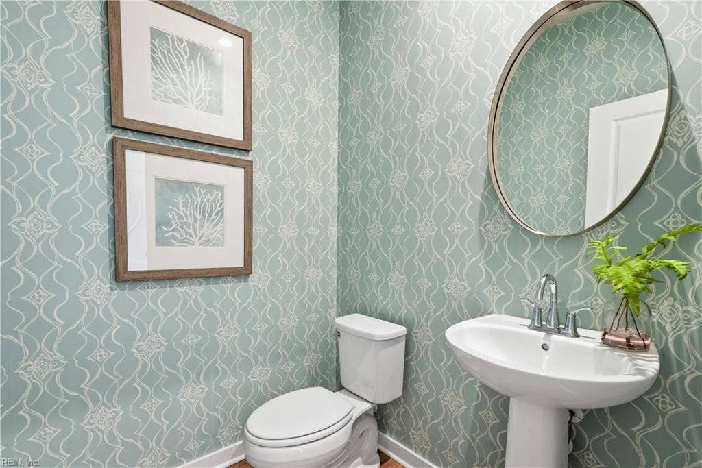 167 Getty Road, River Highlands, Suffolk, VA 23434 *Photo of Similar Decorated Model* Powder Room