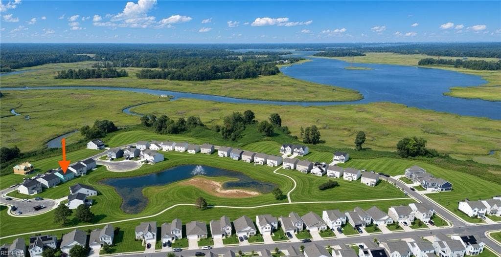 167 Getty Road, River Highlands, Suffolk, VA 23434 Aerial View