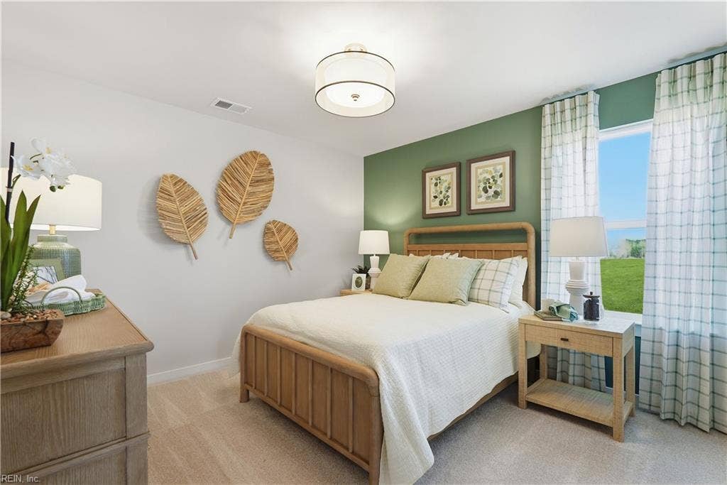 167 Getty Road, River Highlands, Suffolk, VA 23434 *Photo of Similar Decorated Model* Bedroom 2