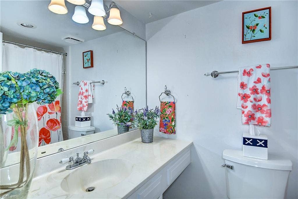 Hall bathroom