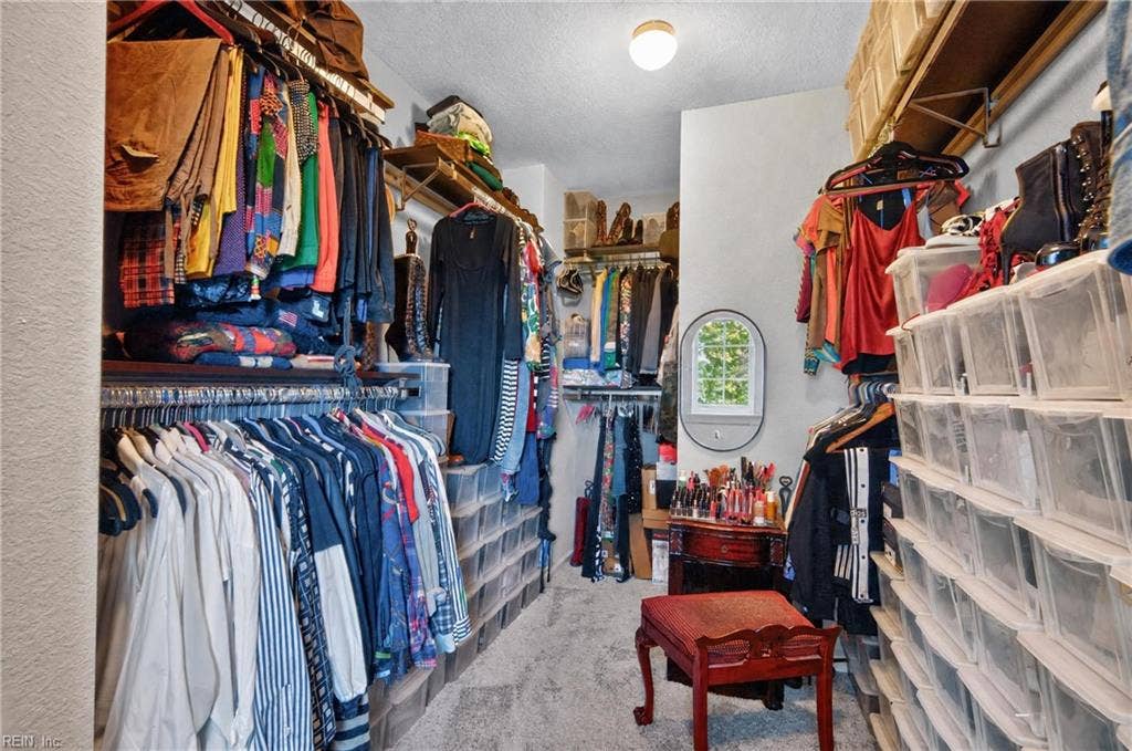 Customized closet curated by the Seller.