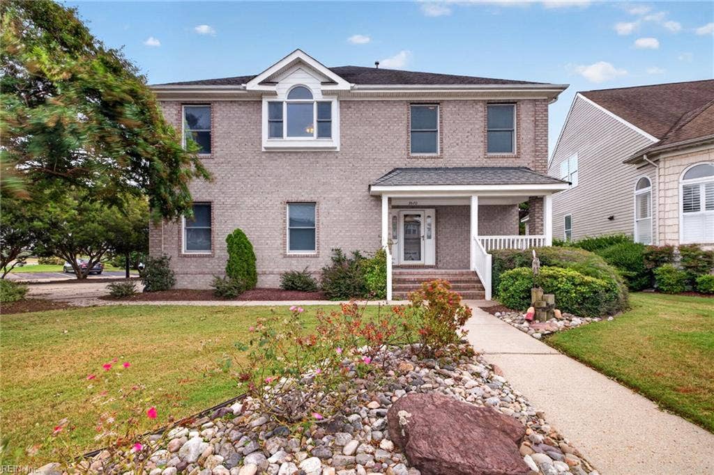 9570 Bay Point Drive, Bay Breeze Point, Norfolk, VA 23518 Boasting a brick exterior, this elegant home was designed and built with so many thoughtful details.