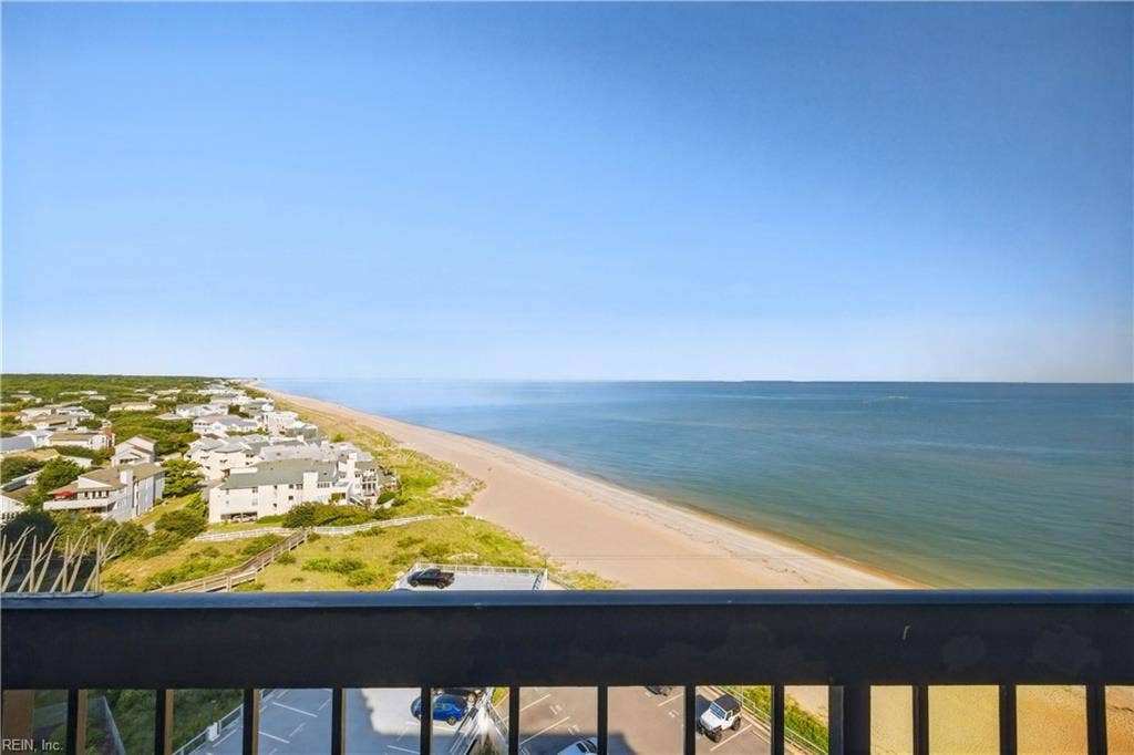 VIEW FROM THE PRIMARY BEDROOM BALCONY
