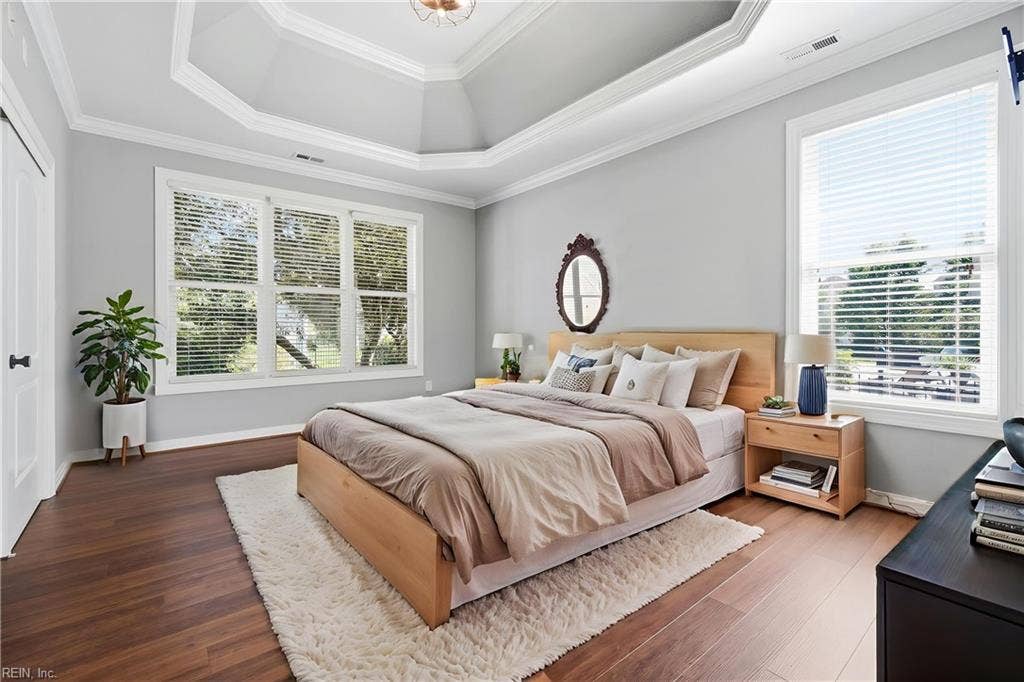 613 Mcrowland Way, Vance Level, Chesapeake, VA 23320 Primary Bedroom virtually staged.