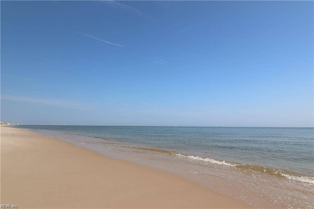 Ocean Park's beautiful beach and gentle waves.