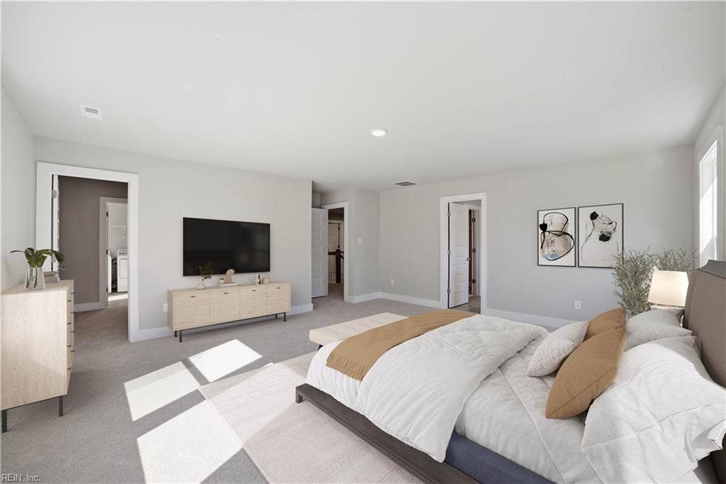 1402 Wharf Hill Drive, Mallory Pointe, Smithfield, VA 23430 Primary Suite
