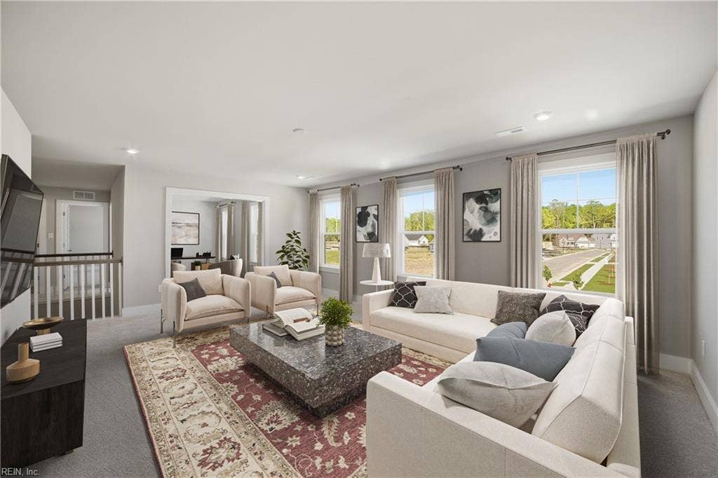 1402 Wharf Hill Drive, Mallory Pointe, Smithfield, VA 23430 * Flex Area- Photos are virtually staged