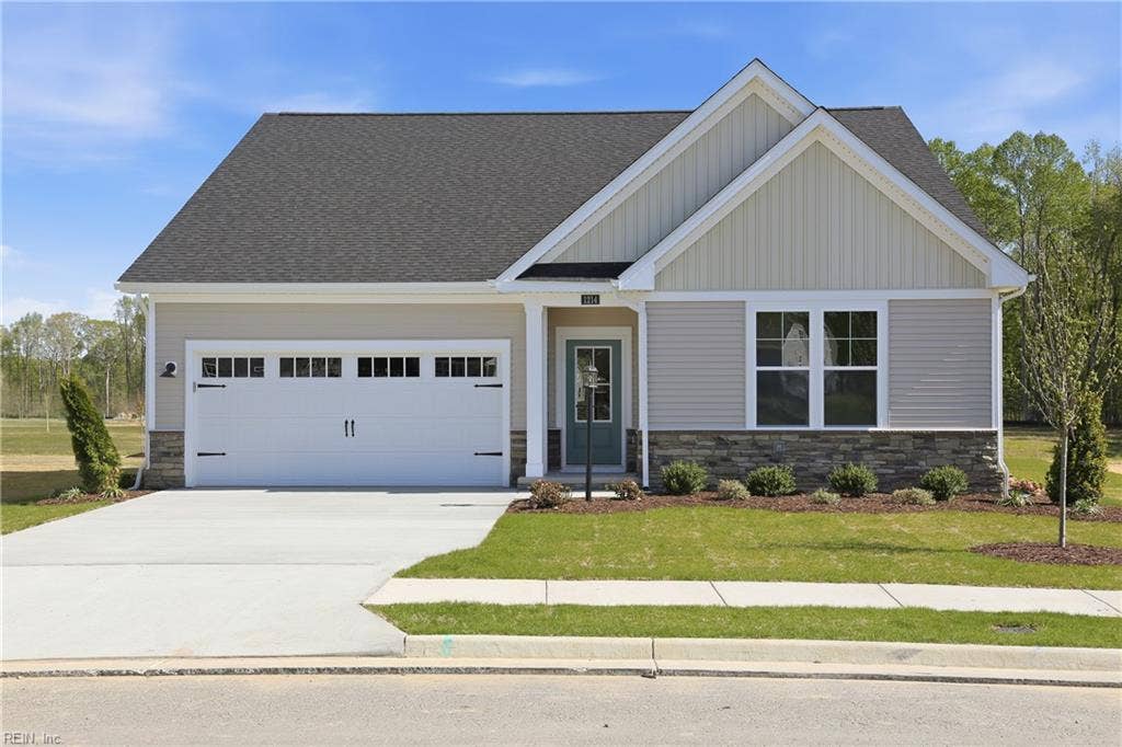 * Exterior of Home