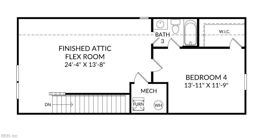 * Floor Plan 2nd Floor