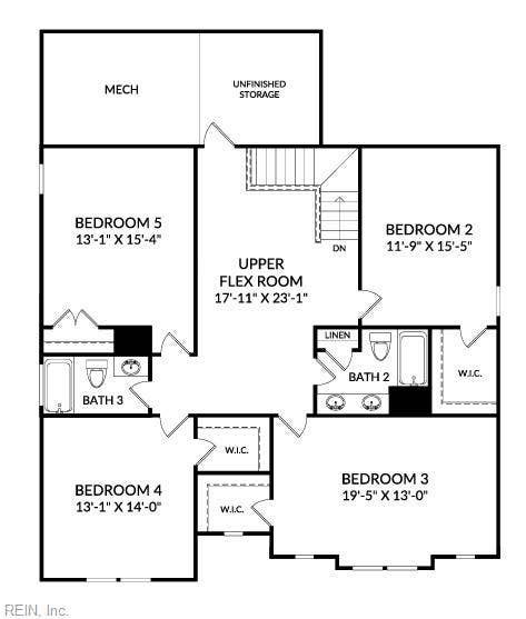 2nd Floor Layout