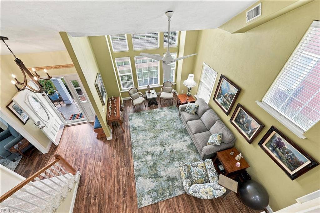 5580 Arboretum Avenue, Virginia Beach, VA 23455 View to living room from office/bedroom