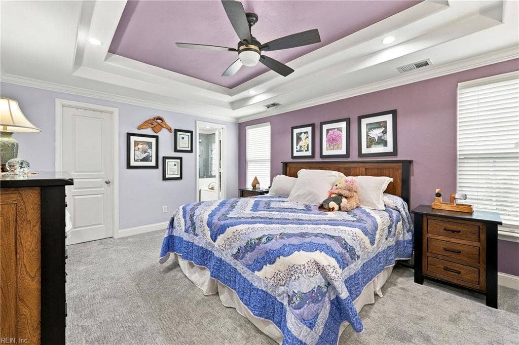 5580 Arboretum Avenue, Virginia Beach, VA 23455 Primary ensuite bedroom downstairs
