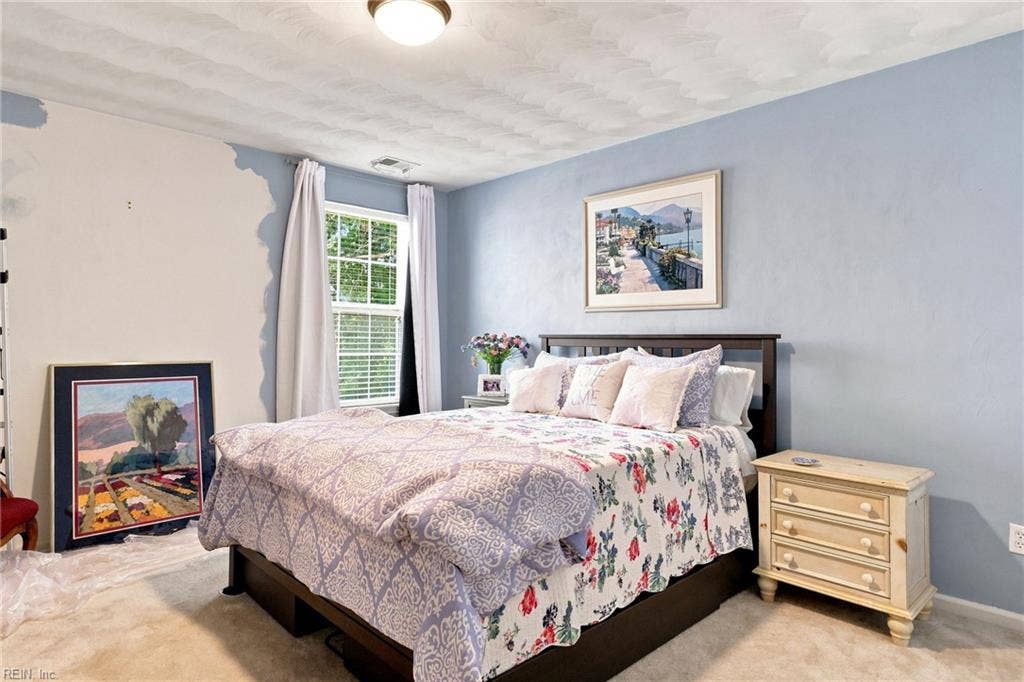 5428 Season Lane, Sajo Farm, Virginia Beach, VA 23455 Bedroom #3 wall has been painted