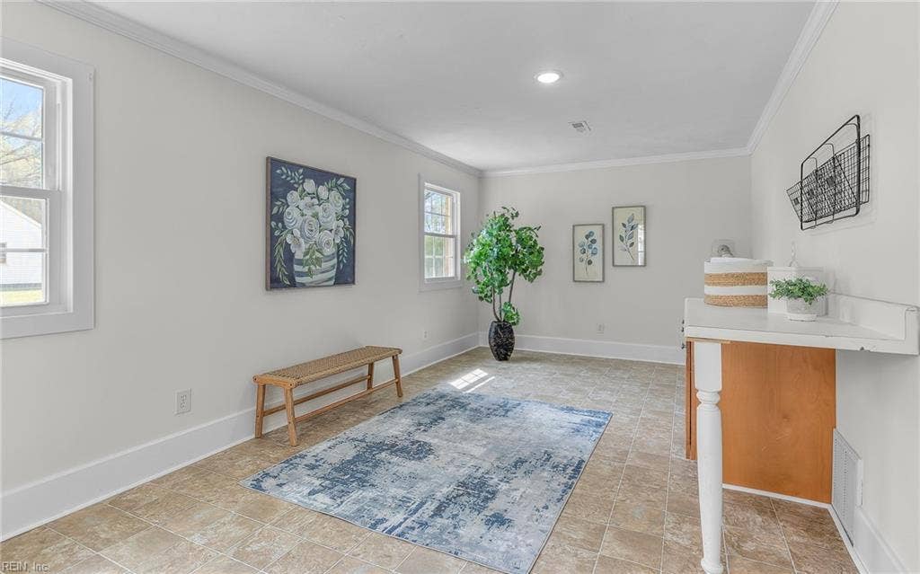 317 George Washington Highway S, Chesapeake, VA 23323 Welcome in! A generous mud/laundry room adds practical everyday space for storage, organization and household routines. Washer and Dryer not pictured, but included!