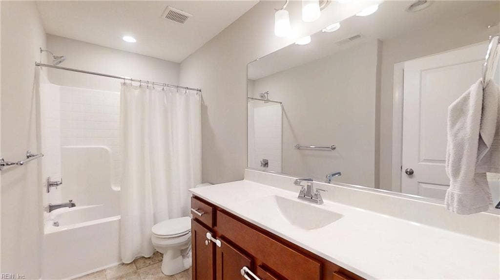 129 Manor Drive, Carrollton, VA 23314 Hall bathroom (2nd floor)
