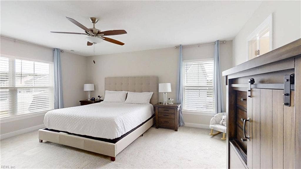 129 Manor Drive, Carrollton, VA 23314 Primary bedroom (2nd floor)