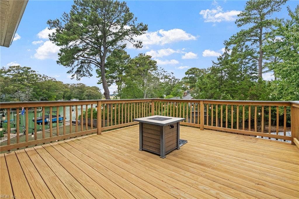 2031 Ridge End Road, Virginia Beach, VA 23454 Upper deck off upstairs office