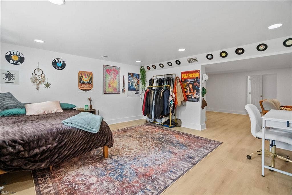2031 Ridge End Road, Virginia Beach, VA 23454 Basement apartment bedroom (bedroom #5)