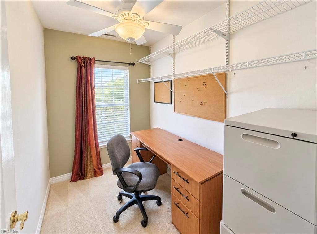 2717 Blake Street, West Neck, Virginia Beach, VA 23456 Closet turned into an office upstairs