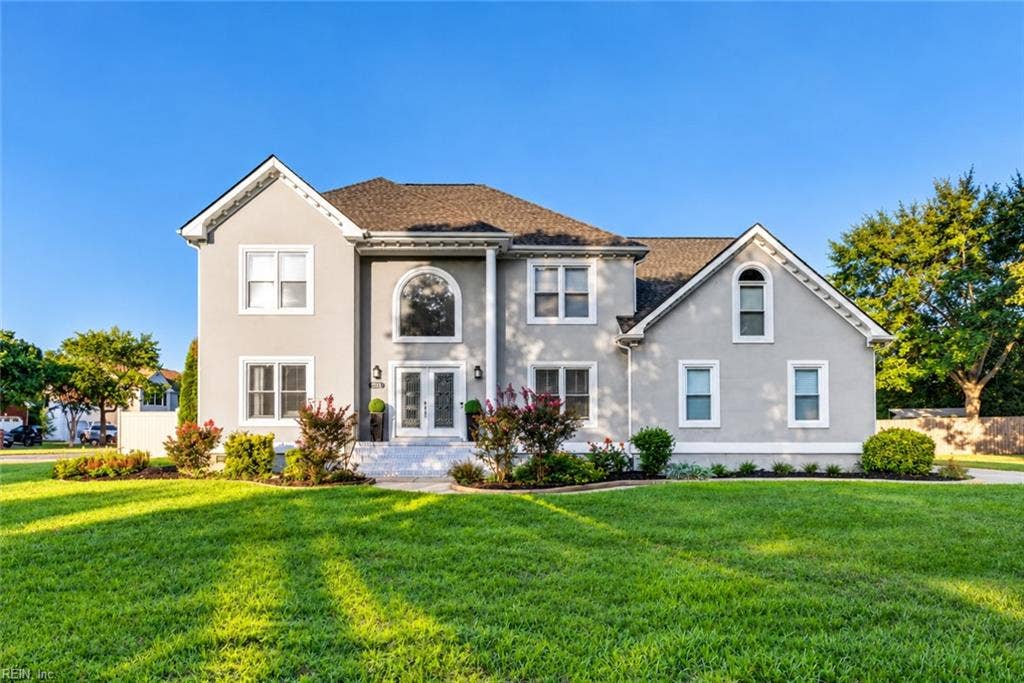 1. Welcome home — classic curb appeal in one of Great Bridge’s established communities