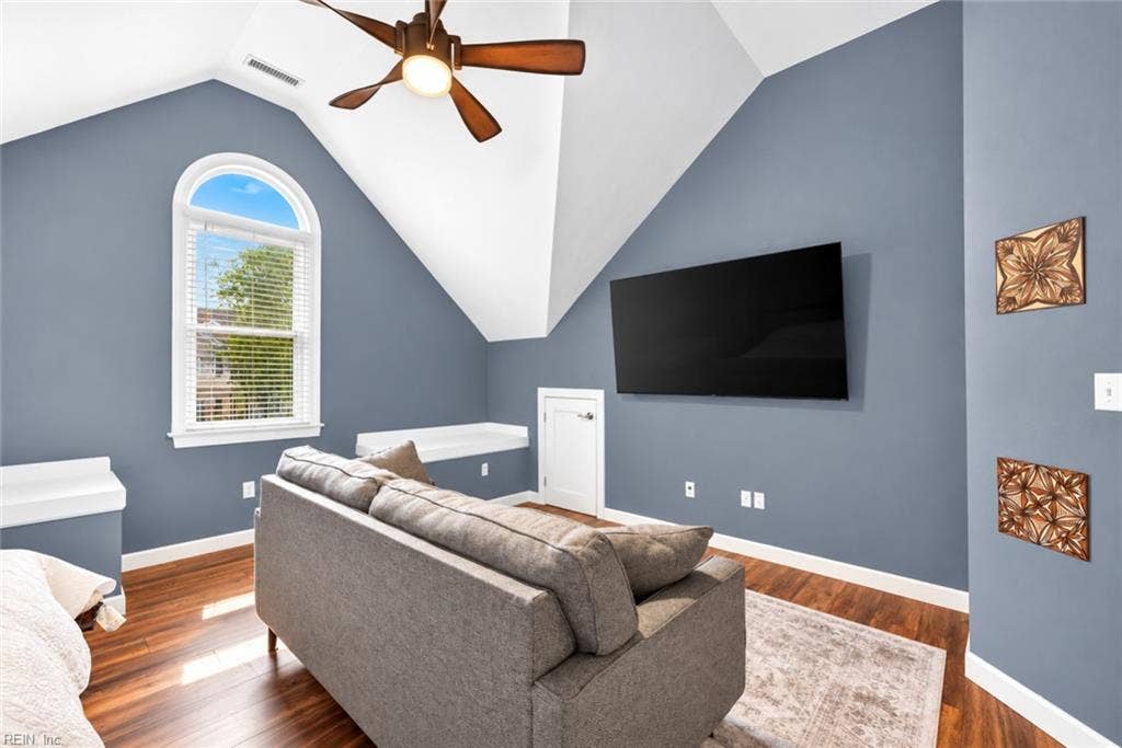 Versatile secondary bedroom offers plenty of space to relax and unwind