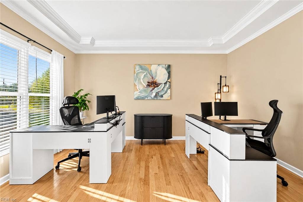 Dedicated home office or formal sitting room.