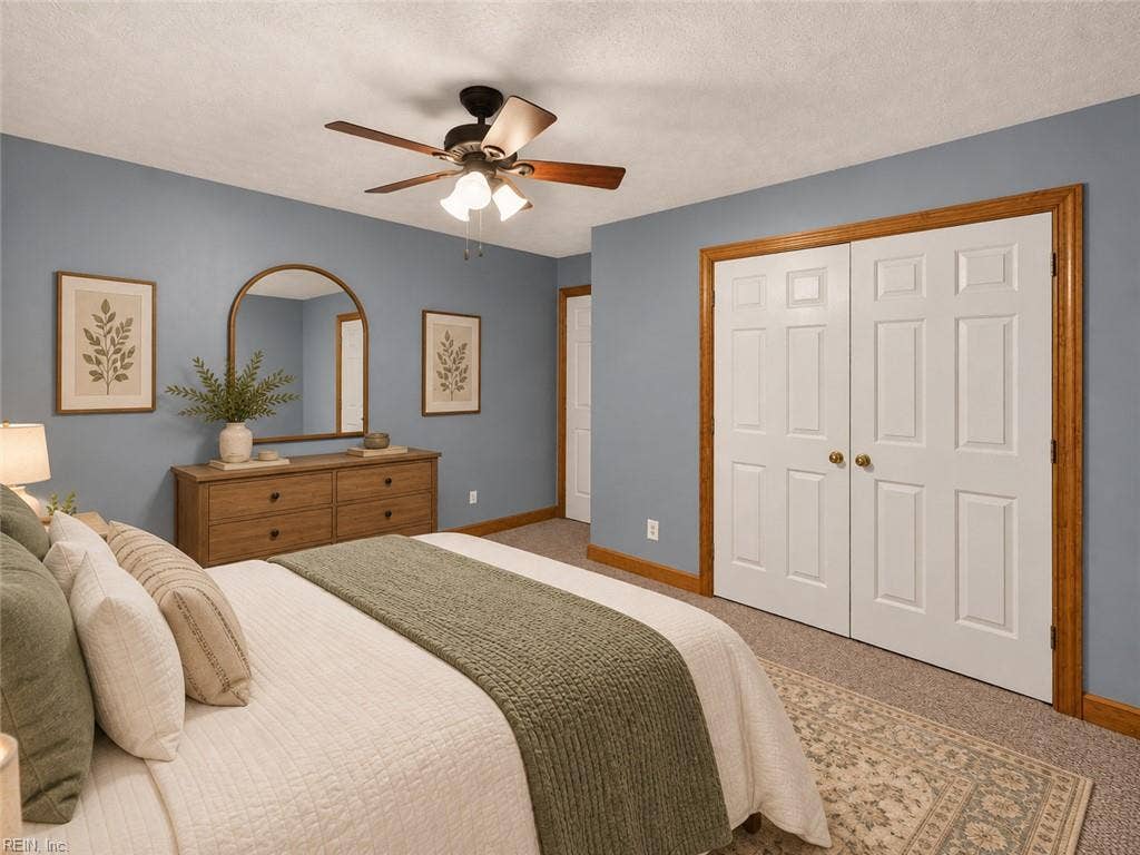 Third bedroom with virtual staging