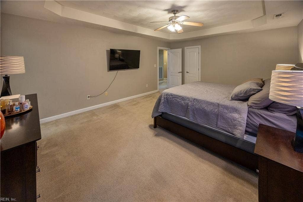It is served by 2 walk-in closets and an impressive primary bath