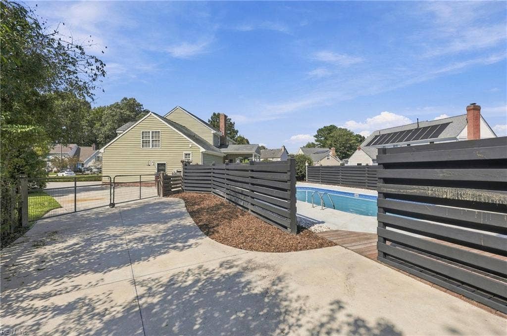 Extended driveway!
