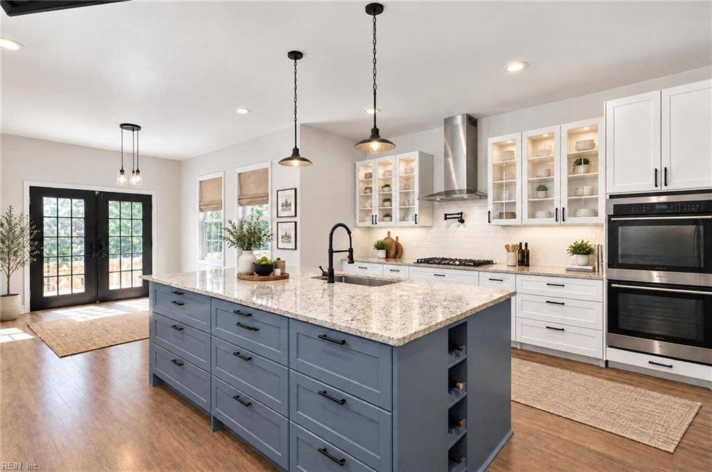 Kitchen- Virtually Staged