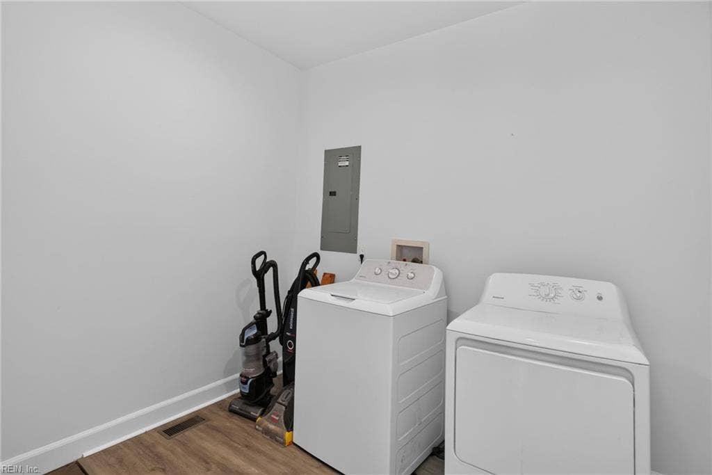 Laundry + access to basement