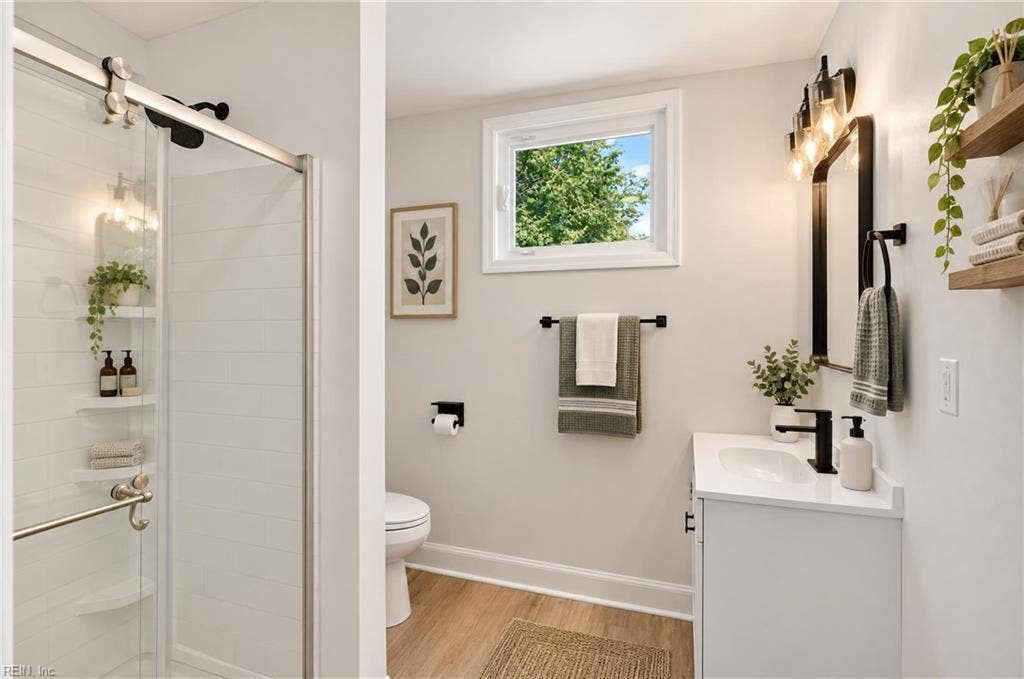 Bathroom- Virtually Staged