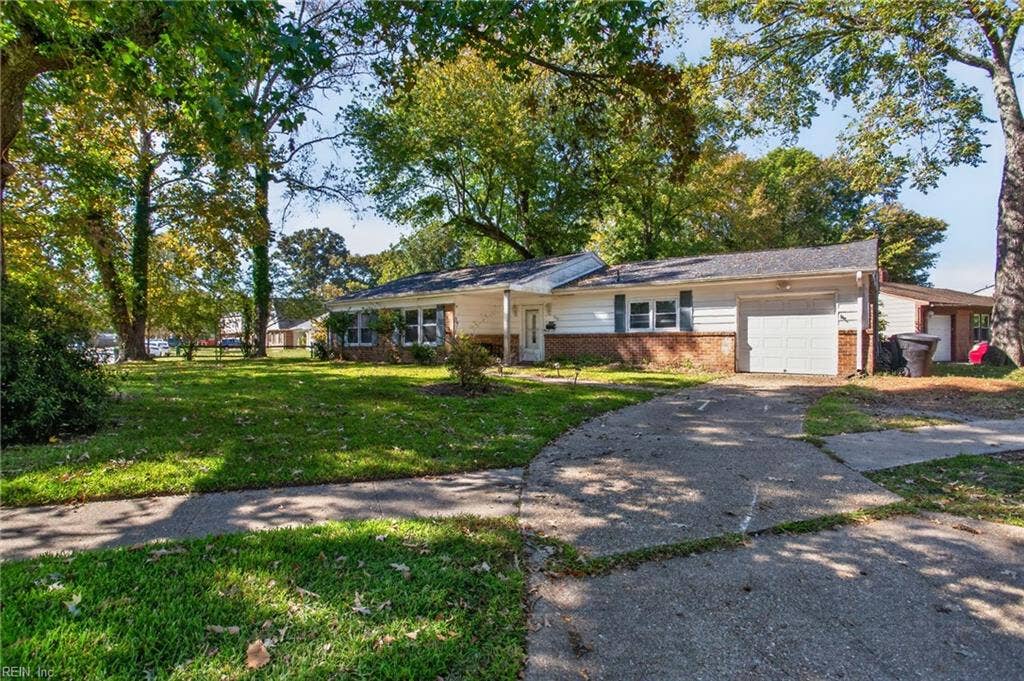 Large Corner Lot. Mostly Brick Exterior