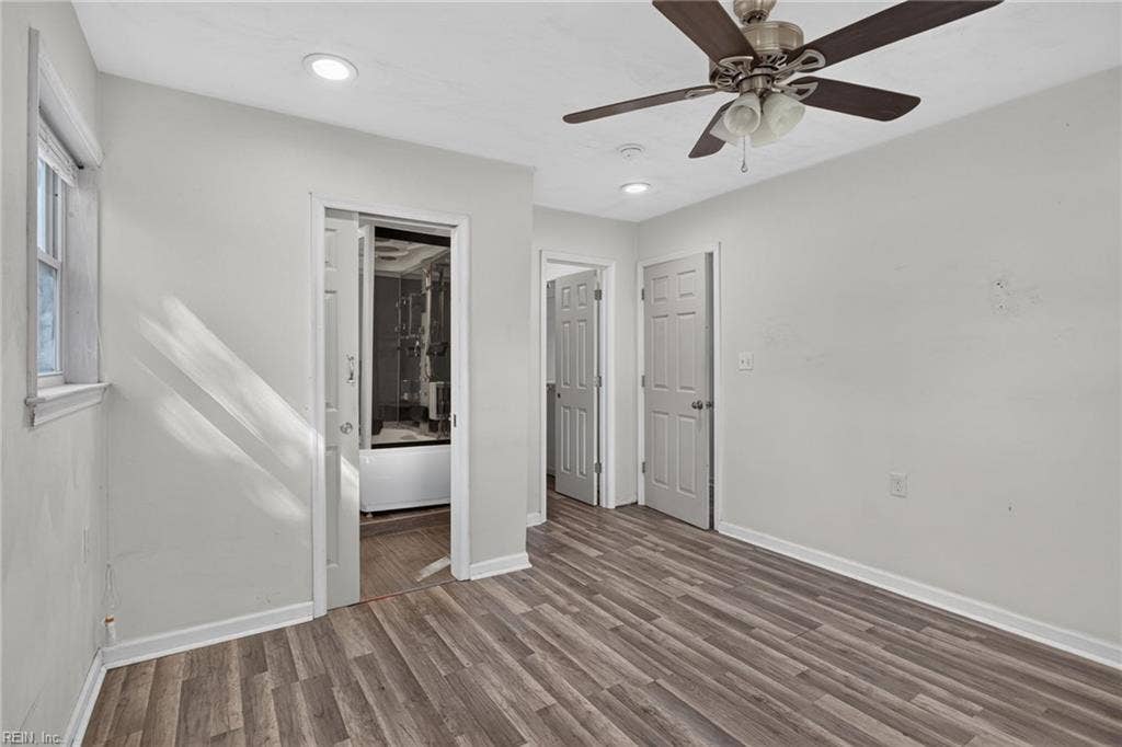 Recessed Lighting and Fan in Primary