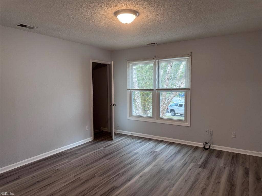 3024 Red Maple Lane, Lynnhaven Woods, Virginia Beach, VA 23452 Bedroom 2 with walk-in attic entrance and large walk-in closet