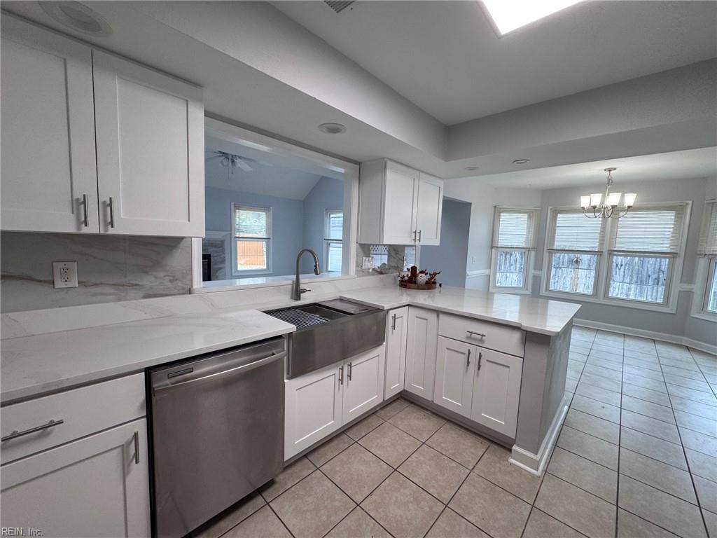 3024 Red Maple Lane, Lynnhaven Woods, Virginia Beach, VA 23452 Kitchen showing all new stainless appliances