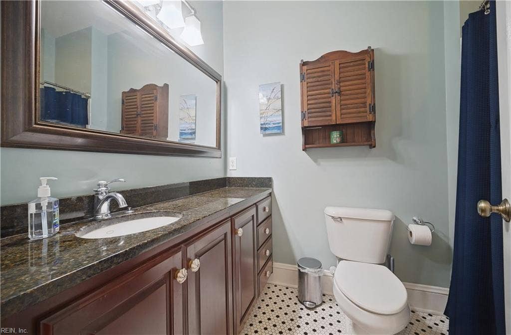 Updated bathroom
