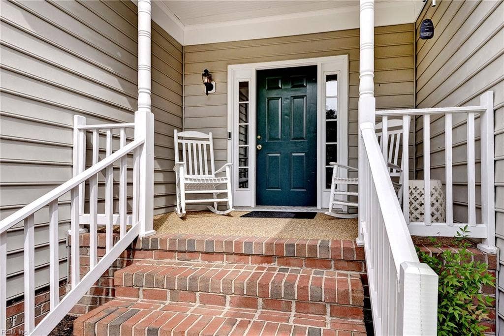 Welcoming porch