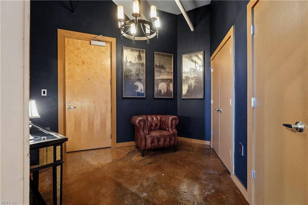 13 foot ceilings with Designer light fixtures and extraordinary accents throughout.