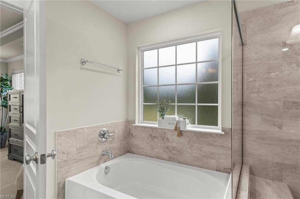 Soaking Tub in primary bath