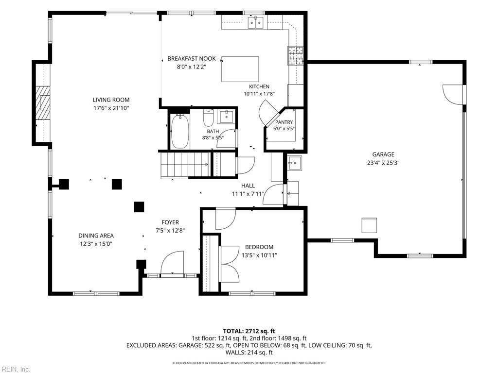 1st floor plan