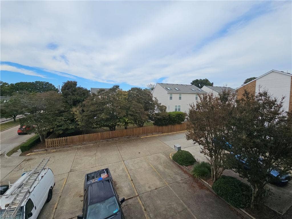 View from rear balcony