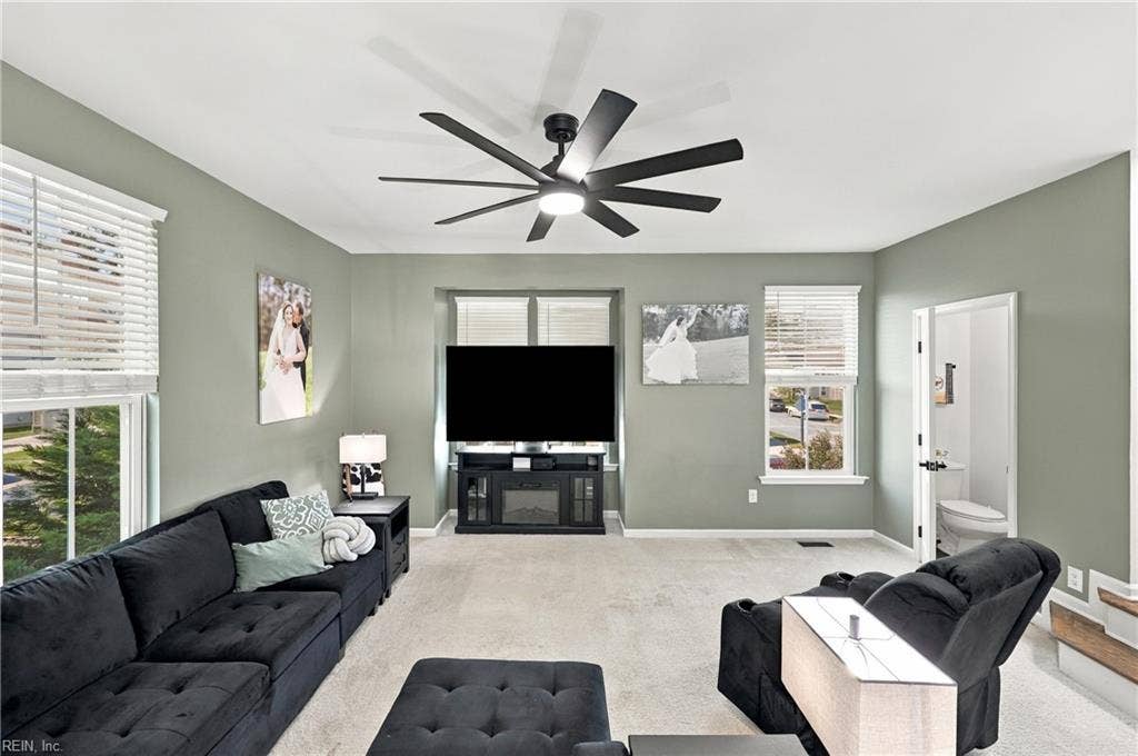 Spacious living area